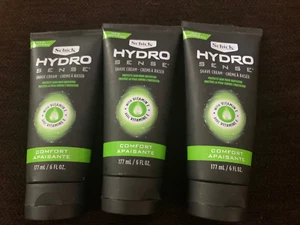 3x Schick HYDRO Sense Shave CREAM 6oz with Vitamin E COMFORT protecting - Picture 1 of 1