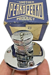 Perko Water Inlet No 499 Original Box NOS New Old Stock Vintage Boat Part Chrome - Picture 1 of 7