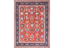 Exquisite Red Color,Natural Dye Legendary Oushak Collection Rug 9'9" x 13'0"