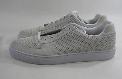 NUEVOS ZAPATOS CROOKS & CASTLES CUERO BLANCO/GAMUZA HOMBRE talla 12 Foto 1 de 4