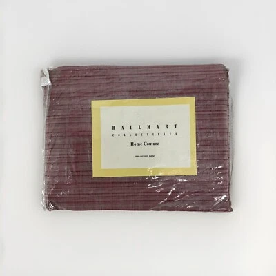 Panel Cortina Colección Hall Mart Suerte Borgoña 50W X 84L Foto 1 de 4