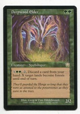 Deepwood Elder x4 Mercadian Masques MtG NM