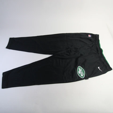 New York Jets Nike NFL On Field Apparel Dri-Fit Athletic Pants Men's Black New Cover