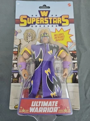 Mattel WWE Superstars Ultimate Warrior Series Z Includes Entrance Duster - Image 1 of 4