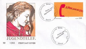 Bundesrepublik FDC 2164 Teléfono Infantil y Juvenil - Imagen 1 de 1