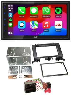 JVC Bluetooth 2DIN MP3 DAB USB Autoradio für Mercedes Sprinter ab 06 W906 VW Cra - Bild 1 von 4