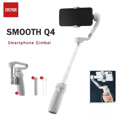 Zhiyun Smooth Q4 Handheld Gimbal Stabilisator für Handy Smartphone mit Stativ - Bild 1 von 4