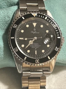 Raro orologio subacqueo automatico Santo Joannes Submariner Seabrave vintage dal Giappone - Foto 1 di 24
