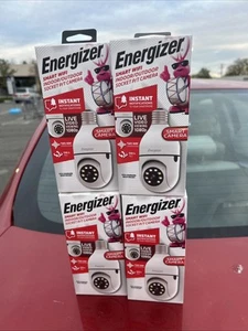 4 x Energizer Smart WLAN Innen Außen Glühbirnenfassung P/T Kameras 1 O/Box 1 Dichtung - Bild 1 von 19