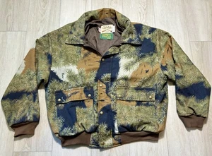 Vintage Cabela’s DryPlus Hunting Jacket XL USA Pine Camo Bomber Outdoor Gorpcore - Picture 1 of 14