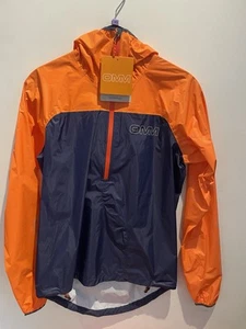 OMM Halo Running Smock Hooded, waterproof, breathable, lightweight XS Orange - Picture 1 of 8