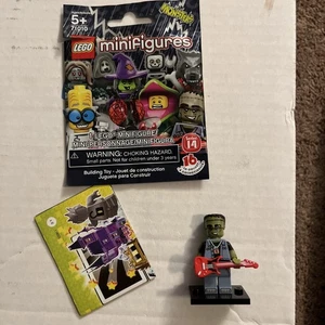 LEGO Minifigures Monster Rocker Monsters Series 14 Frankenstein Electric Guitar - Picture 1 of 2