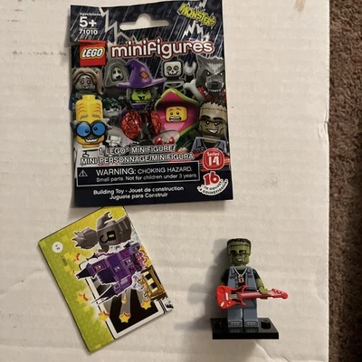 LEGO Minifigures Monster Rocker Monsters Series 14 Frankenstein Electric Guitar - Image 1 of 2