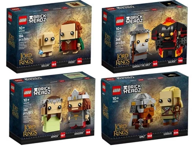 🚀🚀New &Sealed! 4 LEGO Brickheadz Lord of the Rings 40630 40631 40632 40751🚀🚀 - Image 1 of 4
