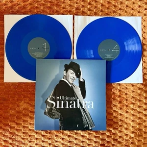 Frank Sinatra - Ultimate Sinatra 2LP Blue Vinyl Target Exclusive NEW - Picture 1 of 3