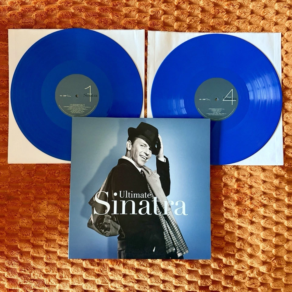 Frank Sinatra - Ultimate Sinatra 2LP Blue Vinyl Target Exclusive NEW - Image 1 of 3