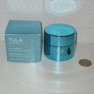 Limited TULA Skin Care 24-7 Moisture Chrome Hydrating Day & Night Cream 1.5oz - Bild 1 von 2