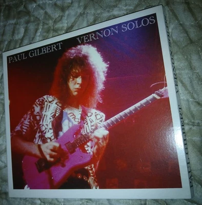 Paul Gilbert Vernon Solos CD Guitar Shred Racer X~Ibanez~RG~PGM~Laney~Sharpnel~ - Image 1 of 4