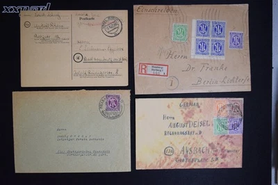 AMG-GERMANY AM POST Postal History Lot #89 - SEE SCAN - $$$ - Image 1 of 3
