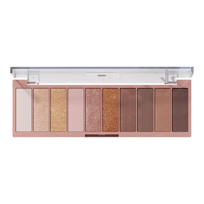 e.l.f. Perfect 10 Eyeshadow Palette, Ten Ultra-pigmented Neutral Shades, Blen... - Image 1 of 4