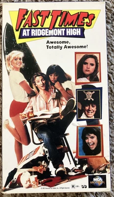 Fast Times At Ridgemont High VHS Jennifer Jason Leigh Judge Reinhold Sean Penn - Image 1 of 4