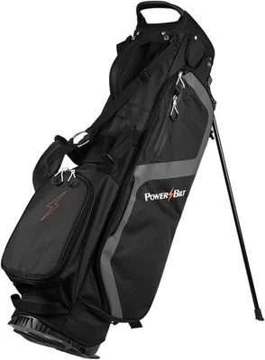 Nueva bolsa de pie de golf Powerbilt Dunes 4,5 4 vías superior 5 bolsillos liviana 4,15 libras Foto 1 de 4