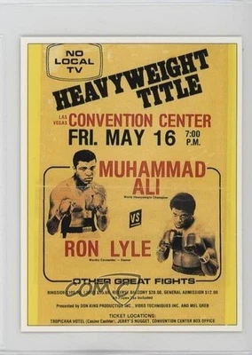 1993 Sporting Profiles The Greatest Muhammad Ali Ron Lyle Ali v Lyle #37 - Image 1 of 2