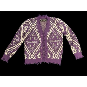 VALABASAS “THE PLEDGE” SWEATER PURPLE MEN’S SIZE LARGE - Picture 1 of 8