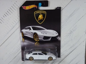 Lamborghini Estoque 2017 Hot Wheels blanco exclusivo de Walmart 3/8 - Imagen 1 de 8
