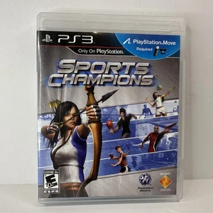 Sports Champions PlayStation 3 PS3 Videogioco Completo Move Disc Golf Tennis Arc - Foto 1 di 17