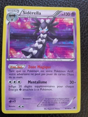 Carte Pokémon Sidérella  HOLO - 47/98 - Pouvoirs Émergents -  FR  (port groupé) - Photo 1/3