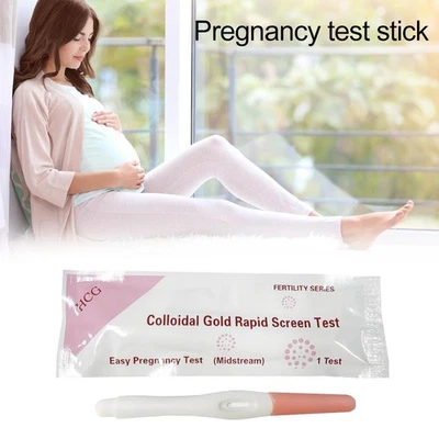 Pregnancy Test Strips*1-100 Urine Home Self Testing Detection R3D3 Single I0T7 - Image 1 of 4