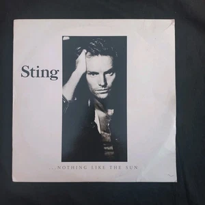Sting ...Nothing Like The Sun Vinyl UK 198 Dbl Vinyl lp AMA 6402 NEAR MINT VINY - Picture 1 of 12
