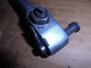 MOTO GUZZI V35C '83' CLUTCH ARM, GEAR BOX ATTACHMENT INCLUDES PIVOT PIN. - Picture 1 of 5