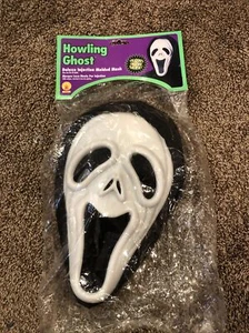 Rubies 3355 Ages 14+ Overhead Costume AccessorySad Eyed Ghost Face Mask NEW! - Picture 1 of 4