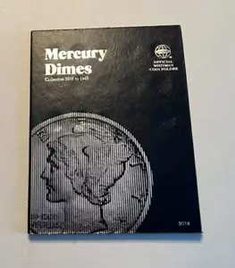 Folder monete Whitman Mercury Dimes #9014 1916 - 1945 - Foto 1 di 2