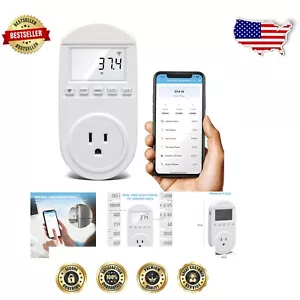 Compact WiFi Electricity Monitor for Accurate Refrigerator Power Tracking - Picture 1 of 9