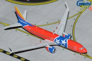 GEMINI JETS GJSWA2185 1/400 Boeing 737-800 Southwest Airlines N8620H Tennessee 1 - Picture 1 of 2