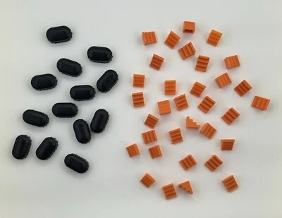 NHL Monopoly 1999 Replacement Pieces Luxury Boxes + Arenas (Houses Hotels) 46 Ct - Image 1 of 3