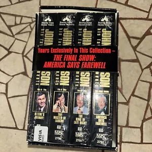 The Johnny Carson Collection Box Set VHS/VCR Tapes His Favorite Moments - Picture 1 of 4