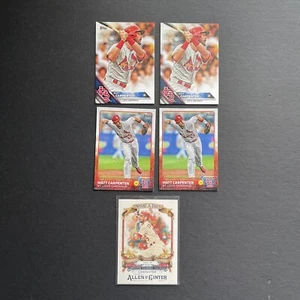 Matt Carpenter 5 x LOT Cardinals 2015 2016 Topps 2017 Allen & Ginter Day #WAD71 - Bild 1 von 4