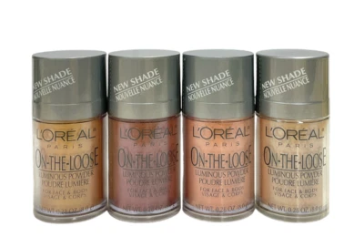 L'Oreal On The Loose Luminous Powder (0,28 oz) LOTE DE 2; NUEVO TÚ ELIGES Foto 1 de 2