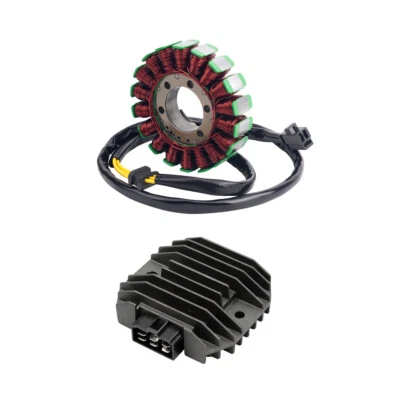 Stator & Voltage Regulator Rectifier for Kawasaki EX250 Ninja 250R 2008-2012 - Imagem 1 de 4