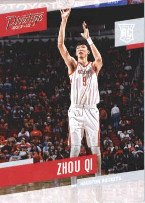 ZHOU QI RC 2017-18 Panini Prestige #200 NBA Rockets Rookie  ID:120591 - Image 1 of 2