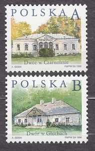 POLAND 1998 **MNH SC#3385+87 Polish Country Est. (III) - Imagen 1 de 1