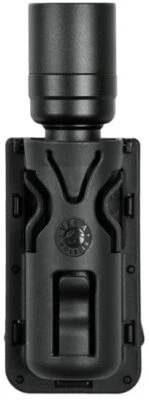 VEGA HOLSTER 8VP63 PORTA TORCIA UNIVERSALE PASSANTE ROTATIVO NERO GPG PS CC GDF