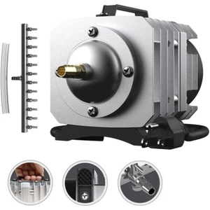 Aquarium Air Pump 102W 1750GPH 12 Outlet Commercial Air Pump for Pond Hydroponic - Picture 1 of 12