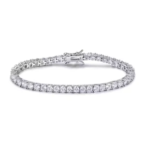1.75Ct to 8.00Ct D-E/VS Round Lab-Grown Diamond Tennis Bracelet for Women - Picture 1 of 48