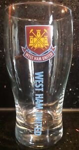 West Ham Utd FC - Pint Glass ⚒⚒⚒ Excellent Christmas / Birthday Gift