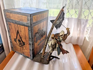 PC Assassins Creed IV 4 Black Flag Buccaneer Edition Statue w/ Box NO GAME - Picture 1 of 8